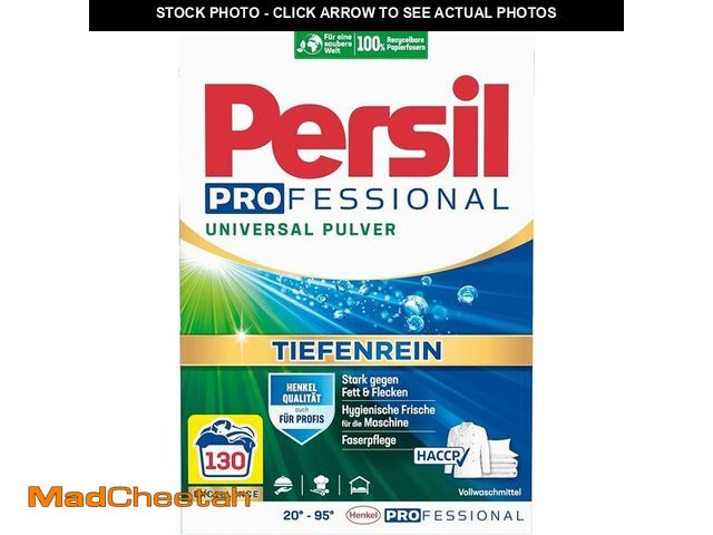 Lot 74-14543235 - Persil Professional Universal Detergent Powder (130 Loads | 17.2 lbs | 7.8 kg) - All-in-one Solution...