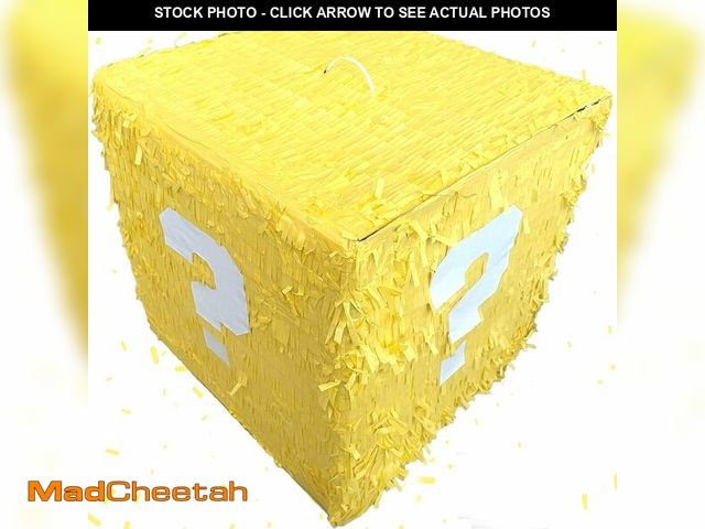 Lot 74-14153379 - Super Gaming 13Ã¢â¬Â PiÃÂ±ata Storage Glowing Box Perfect for Birthdays, Parties, Gaming - PiÃÂ±...