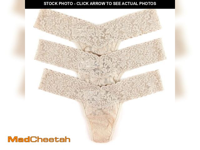 Lot 74-14048574 - hanky panky, Signature Lace Low Rise Thong, Chai, One Size fits 2-12, Comfortable and Durable Underw...