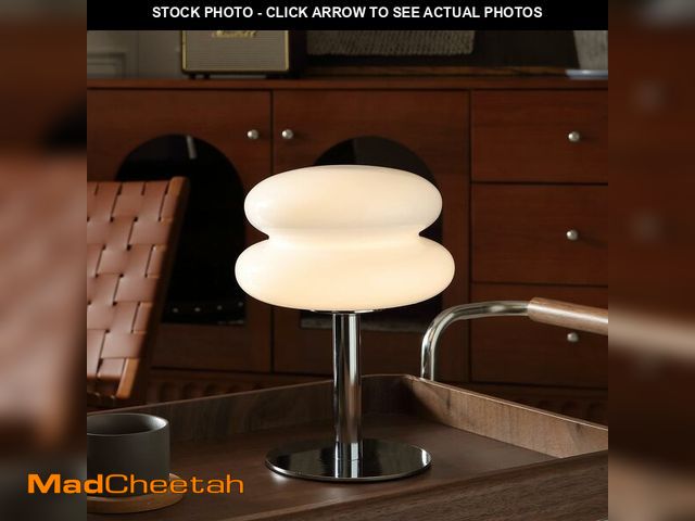 Lot 74-13625263 - Glivpny Mushroom Lamp Table Lamp for Night Stands,Mid Century Modern Desk Lamps for Bedroom, Vintage...