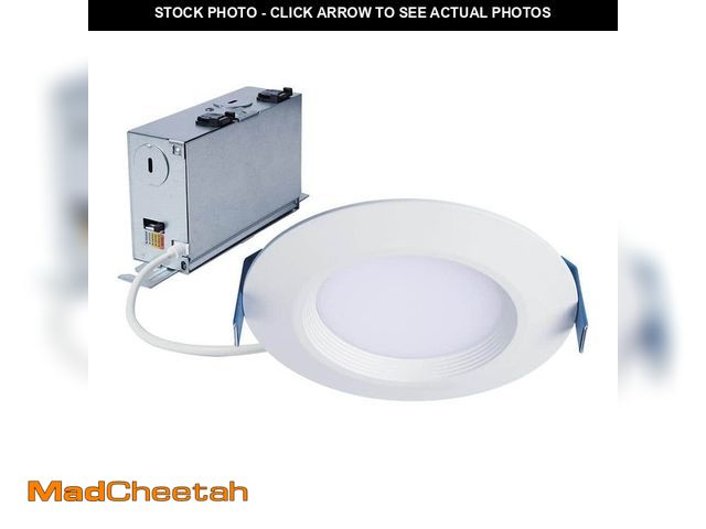 Lot 74-14277772 - HALO HLBC 4 in. Ultra-Slim Regressed LED Downlight Selectable CCT with D2W Option - UNUSED