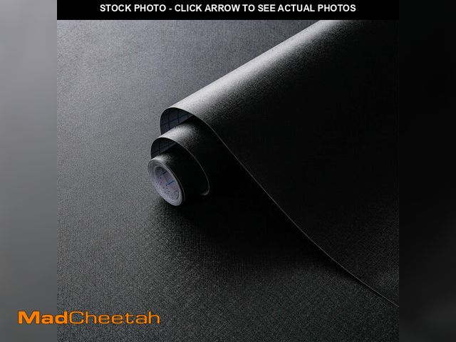 Lot 74-13949074 - Dimoon 17.7''x393'' Peel and Stick Wallpaper Black Contact Paper for New Environmentally Friendly Ma...