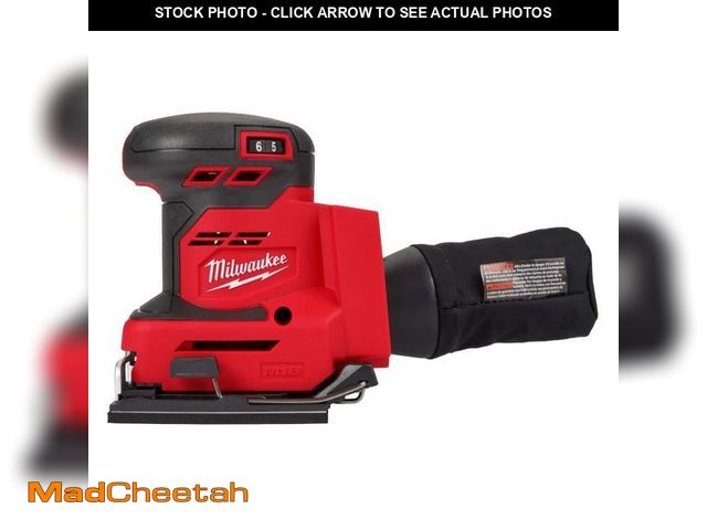 Lot 74-12790804 - Milwaukee M18 18V Lithium-Ion Cordless 1/4 in. Sheet Sander (Tool-Only) - USED