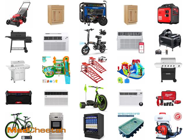 MadCheetah GRAND RAPIDS - Overstock, Returns - Health & Beauty, Electronics, Computers, Tools & Home Improvement, Home, Sports, Kitchen, Pet, Automotive, Toys and More! - July 22, 2026