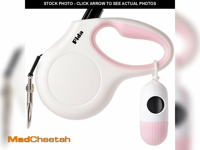 Lot 74-14208578 - Fida Retractable Dog Leash with Dispenser and Poop Bags, 10 ft Pet Walking Leash for X-Small Dog or ...