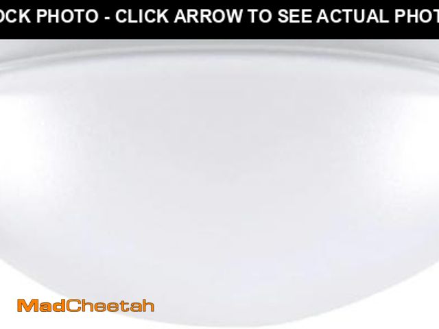 Lot 74-12096052 - Designers Fountain EnviroLite Flush Mount Ceiling Light, 14 Inch LED Round Lighting Fixture for Kitc...
