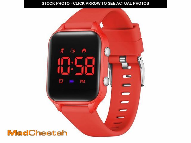 Lot 74-14049765 - L LAVAREDO Waterproof Kids Digital Watches for Boys Girls,Sport Watch with Pedometer Stopwatch Vibra...