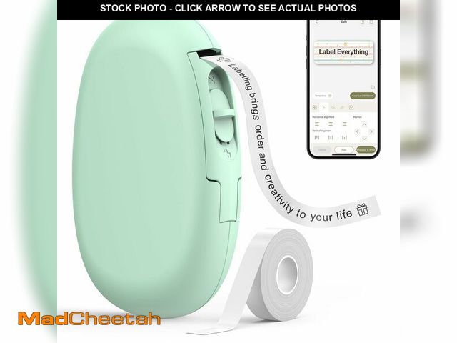 Lot 74-12459663 - SUPVAN E10 Bluetooth Label Maker Machine with Tape, Continuous Waterproof Label, Versatile App with ...