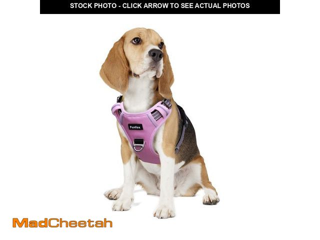 Lot 74-12712098 - Funfox Dog Harness No Pull, Adjustable Pet Vest Harness, Super Soft Material with Vertical Handle Ea...