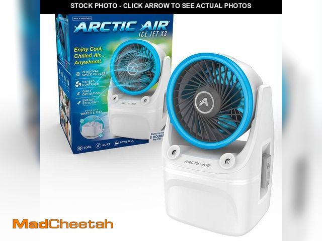 Lot 74-14466489 - ARCTIC AIR 190 CFM 3-Speed Portable Evaporative Cooler AAIJN-PD27 - UNUSED