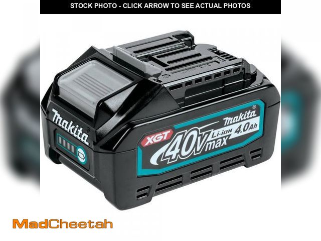 Lot 74-12145529 - Makita 40V Max XGT Lithium-Ion 4 Ah Battery - BL4040 - UNUSED