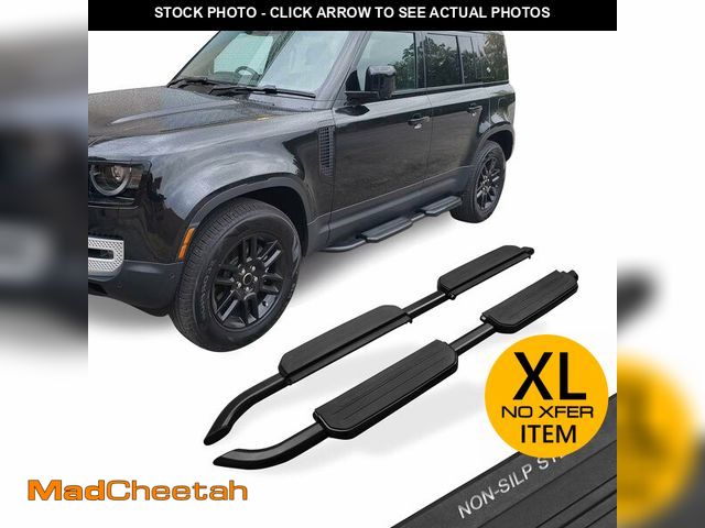 Lot 74-13636924 - SNIXWOO Running Boards for LR Defender 110 130 4dr 2020-2026, All Black Side Steps - No Drilling Req...