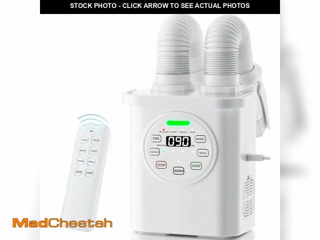 Lot 74-12704868 - Portable blanket warmer with remote control, comfortable warm air on the bed, sweat drying, suitable...