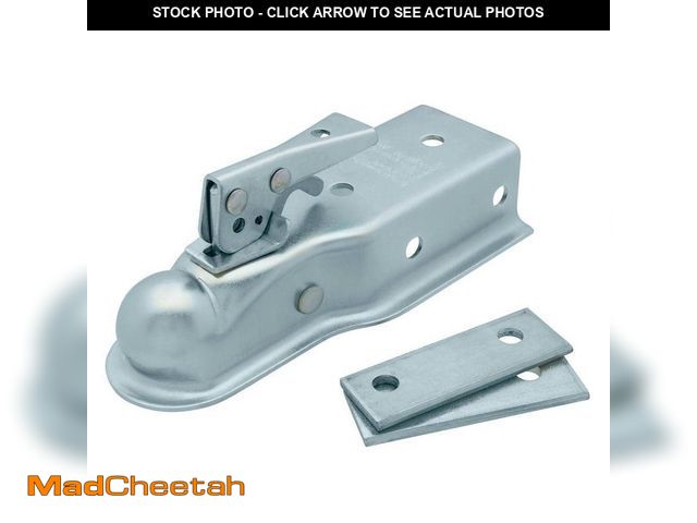 Lot 74-14444651 - (MISSING COLLARS) TowSmart Class 2, 2 in. Ball Coupler with 2-1/2 in. to 3 in. Adjustable Collars - ...