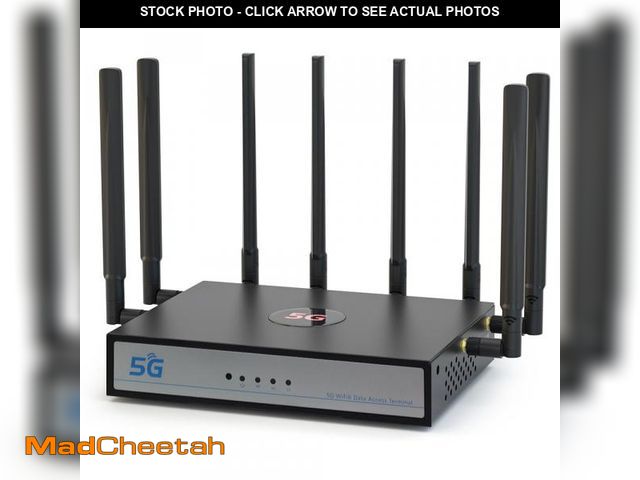 Lot 74-12052922 - UOTEK 5G SIM Card Router CPE, WiFi 6 Modem Dual Band NSA SA with SIM Card Slot for Smart Home Office...