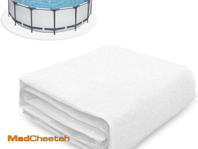 Lot 74-12398005 - JETTIFY 15 Feet Round Pool Liner Pad for Above Ground Pool, Durable Geotextile Material, Liner Pads ...