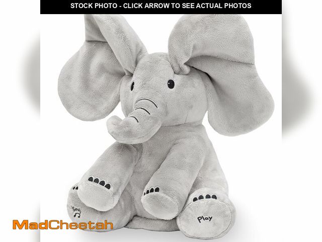Lot 74-14432744 - Tippi Peek a Boo Elephant Toy - Interactive Singing Elephant Teddy - UNUSED