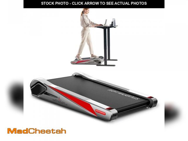 Lot 74-12134802 - EGOFIT: Walker Pro M1 - Cool Grey - Under Desk Walking Pad Treadmill, 5% Incline, LCD Display, Remot...