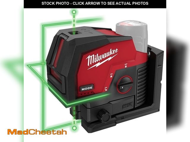 Lot 74-13135664 - MILWAUKEE 3522-20 4V Laser Level, Green Laser (Tool Only) - USED