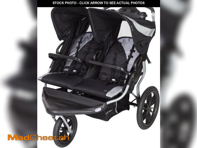 Lot 74-12447826 - Baby Trend Navigator Lite Double Jogger, Europa - UNUSED