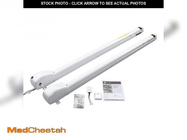 Lot 74-12272187 - Solera 12V Smart Arm Awning Hardware Kit for 5th Wheel RVs and Travel Trailers - Standard - White - ...