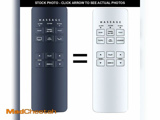 Lot 74-13721978 - ZWP Replacement Remote Control fit for Serta Motion Perfect 2.0 Adjustable Bed 258B 75310 - USED