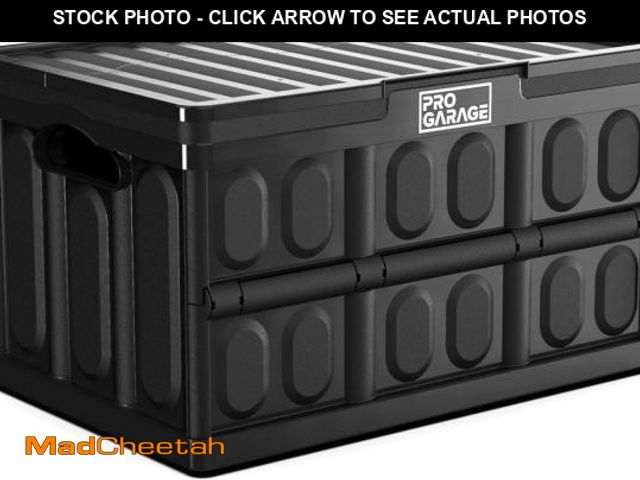 Lot 74-12516325 - ClosetMaid ProGarage 10848 12 Quart Utility Storage Tote Container, Black - UNUSED