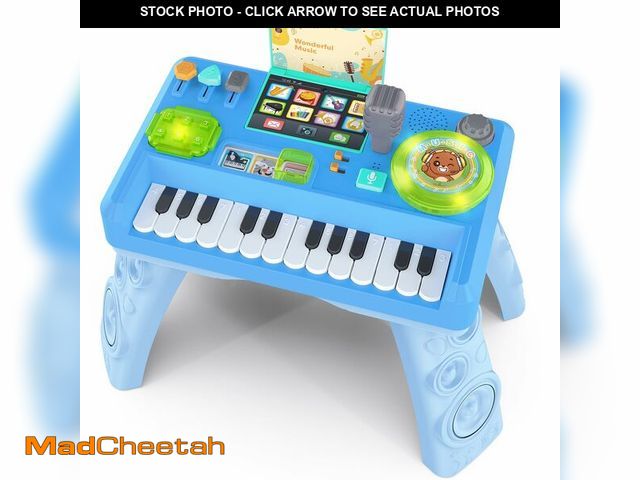 Lot 74-14056977 - Baby DJ Activity Table for Toddlers 1-3, Baby Musical Piano Toys for 1 Year Old Boy with Music &amp;...