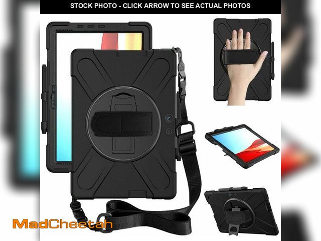 Lot 74-12838441 - AOOCSHEY for Microsoft Surface Pro X Case 2021/2020/2019 - Multiple Angle Viewing Kickstand Handle H...