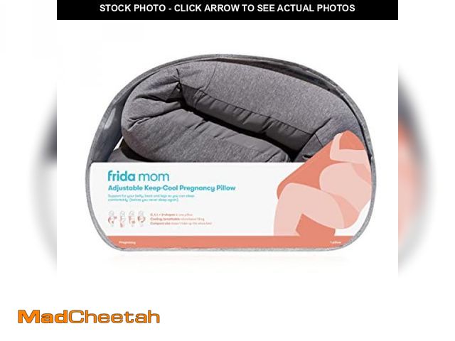 Lot 74-12396676 - Frida Mom Pregnancy Pillow, Body Pillow, Cooling Pillow, Adjustable for Comfortable Sleep and Pregna...