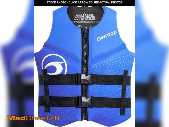 Lot 74-12330258 - Owntop Swim Vest Adult Water Sport Vest Neoprene Floaties for Swimming, Boating, Kayaking, Fishing |...