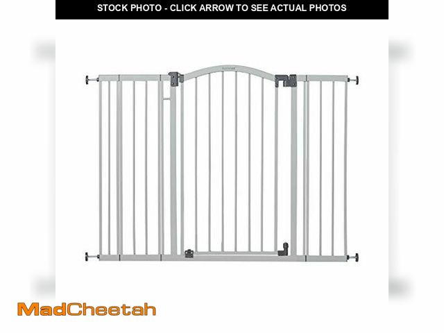 Lot 74-12366352 - Summer Infant Extra Tall &amp; Wide Safety Pet and Baby Gate, 29.5"-53" Wide, 38" Tall, Pressure or ...