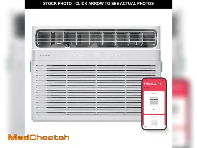 Lot 74-12089721 - Frigidaire 18,000 BTU Smart Window Air Conditioner with Wi-Fi, Cools Up to 1,020 Sq. Ft., Remote Con...