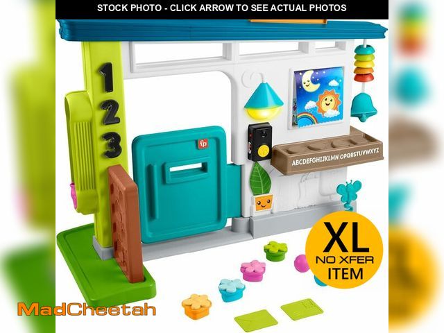 Lot 74-14068048 - Fisher-Price Baby Learning Toy Laugh &amp; Learn Ultimate Playhouse with Smart Stages &amp; 9 Preten...