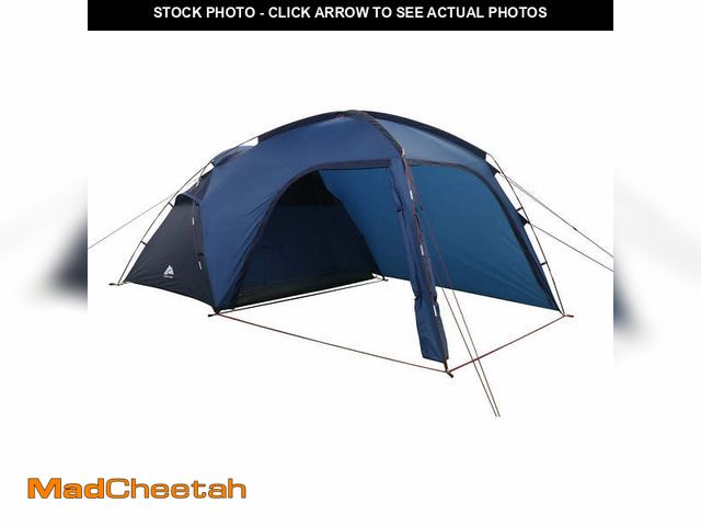 Lot 74-13817795 - (MISSING STAKES) Ozark Trail 2-Person Tent with Oversized Vestibule, Blue - USED