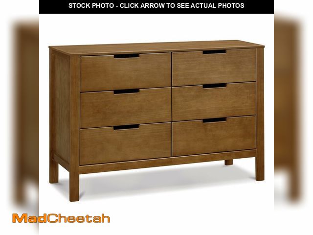 Lot 74-13094939 - Carter's by Davinci Colby 6-Drawer Baby Dresser - GREENGUARD Gold Certified, Wooden Double Chest of ...