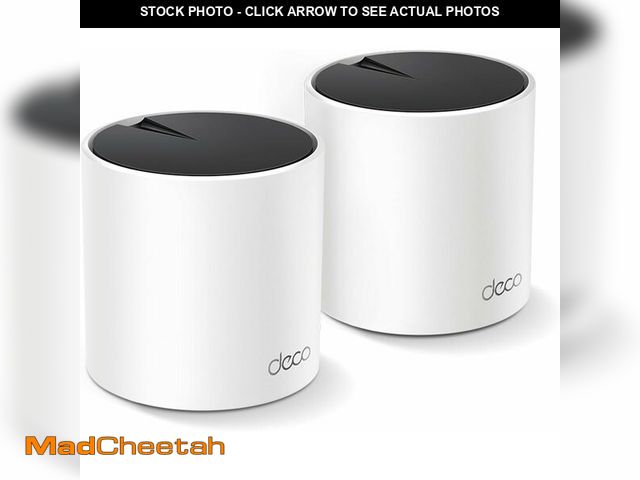 Lot 74-14591601 - TP-Link Deco X55 AX3000 WiFi 6 Mesh System, Deco X55(2-Pack) - USED