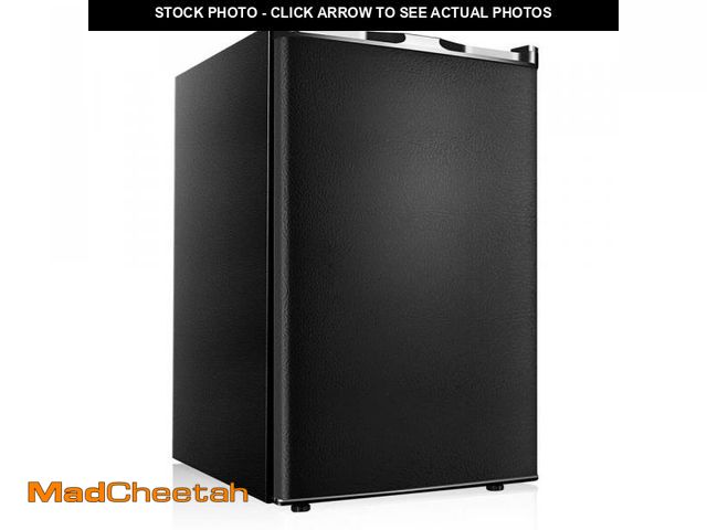 Lot 74-12518019 - SIMZLIFE 20.4 in 3.0 cu. ft. Compact Mini Refrigerator in Black with Upright Freezer and 360ÃâÃÂ...