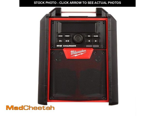 Lot 74-12798685 - Milwaukee M18 Lithium-Ion Cordless Jobsite Radio/Charger - UNUSED