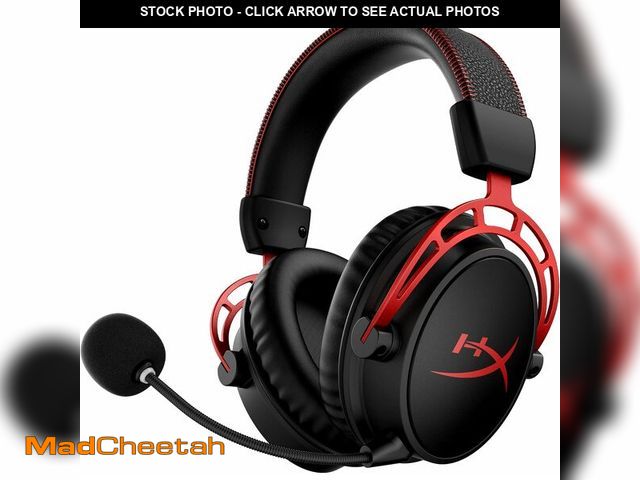 Lot 74-14591217 - HyperX Cloud Alpha Wireless - Gaming Headset for PC, 300-hour battery life, DTS Headphone:X Spatial ...