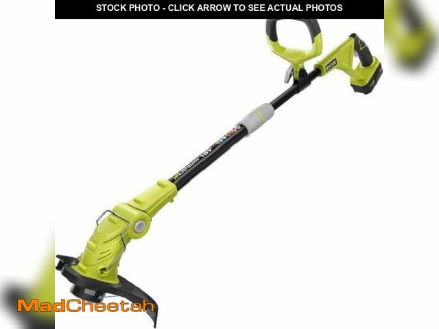 Lot 74-14355092 - Ryobi P2003A ONE+ 18V Lithium-ion Shaft Cordless Electric String Trimmer &amp; Edger - UNUSED