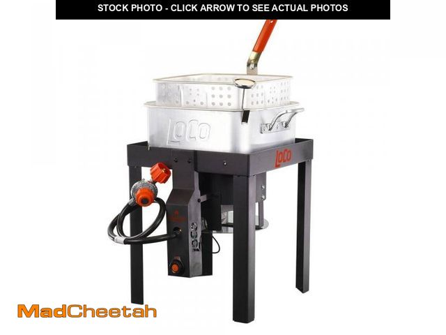 Lot 74-12530384 - LOCO 12 Qt. Fish Fryer with Sure Spark - UNUSED