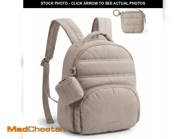 Lot 74-14045367 - BAGSMART Small Backpacks for Women, Lightweight Puffer Mini Backpack Purse with Pouch, Quilted Casua...