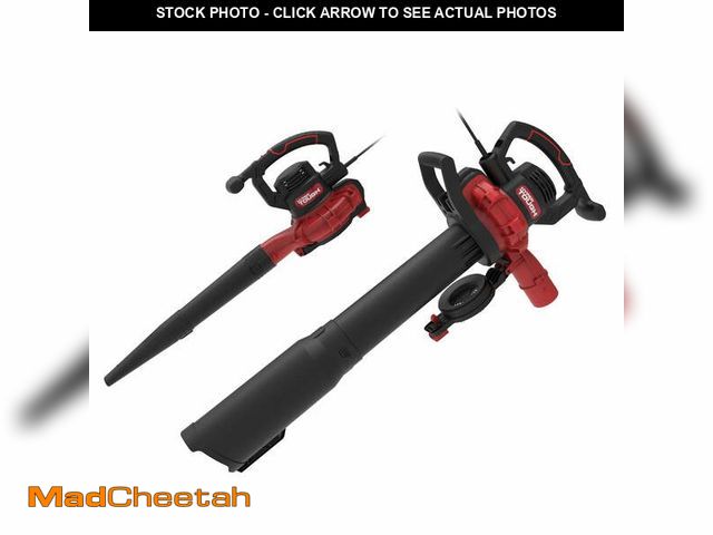 Lot 74-12688672 - Hyper Tough 12 Amp Electric Leaf Blower and Vacuum Combo HT21-401-002-05 [New] - USED
