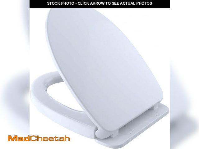 Lot 74-12482955 - Hansgrohe TOTO SS124-01 Toilet Seat In Cotton White - UNUSED