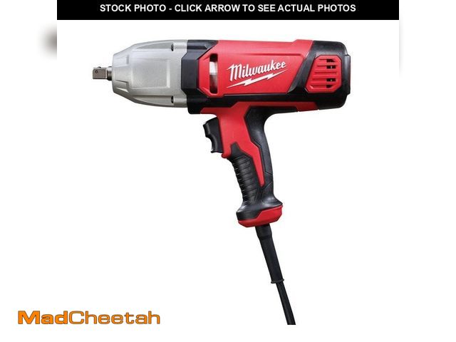 Lot 74-12553247 - Milwaukee 1/2 in. Impact Wrench with Rocker Switch and Detent Pin Socket Retention - UNUSED