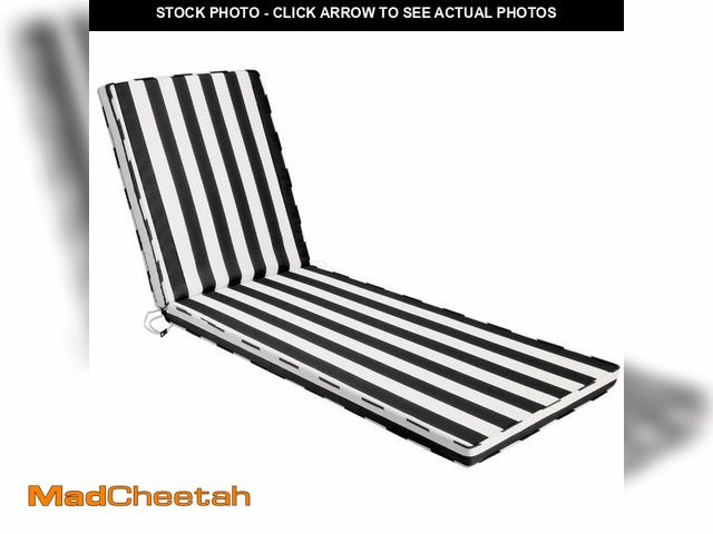 Lot 74-13626062 - Iheqard Chaise Lounge Cushions Outdoor, 71"x22"x3" Patio Lounge Chair Furniture Cushions with Washab...