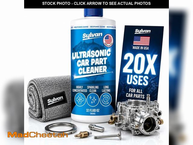 Lot 74-14385641 - Sylvan Hills 32 Oz. Ultrasonic Carburetor &amp; Parts Cleaner Solution - USED