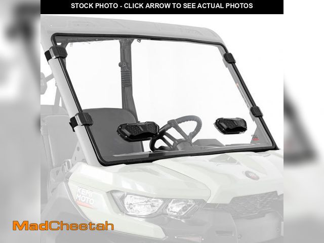 Lot 74-12199429 - *SEE DETAILS* KEMIMOTO Vented Front Windshield Compatible With 2016-2025 Can-Am Defender HD5/HD8/HD1...