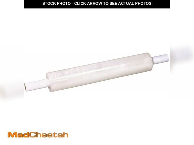Lot 74-13331286 - BOX USA Stretch Wrap Extra Wide Stretch Film Roll - 20 in Wide &amp; 1000 ft long Clear Plastic Wrap...